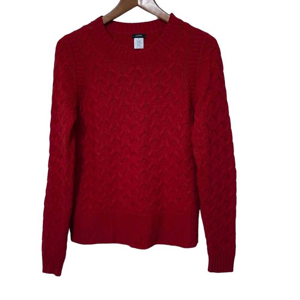 J Crew Wool Angora Rabbit Hair Blend Sweater S Fall Casual Gift